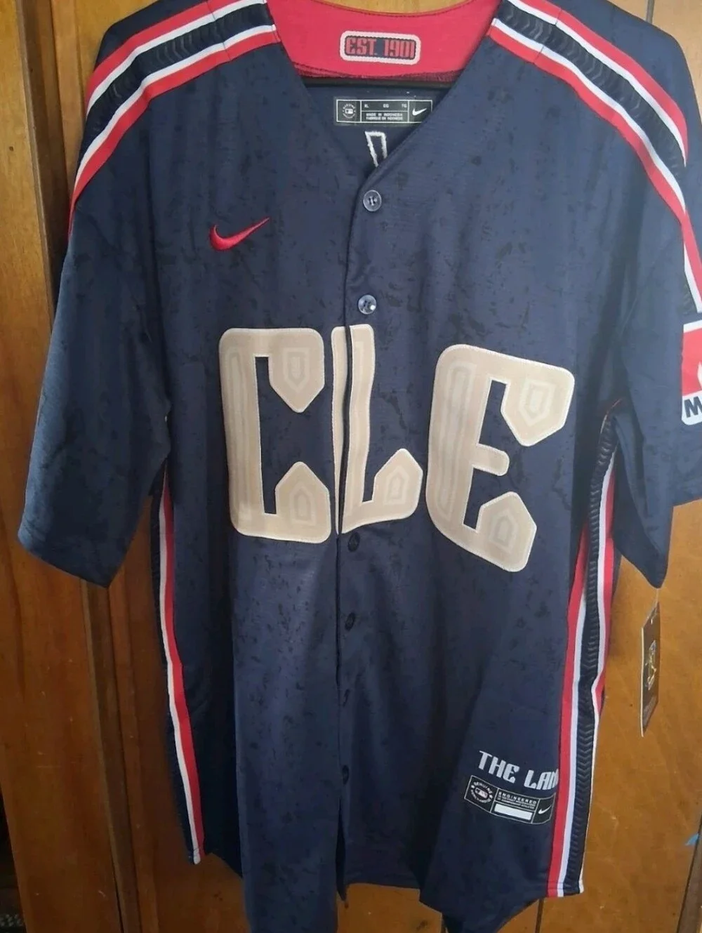 Mystery Sports Card With Jose Ramirez Cleveland Guardians Xl Jersey